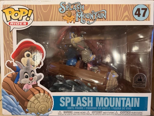 Funko Pop Rides Splash Mountain 47 Disney Parks Exclusive Vinyl Figure