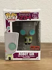 Funko Pop Robot Gir #276 From Invader Zim With Pop Protector