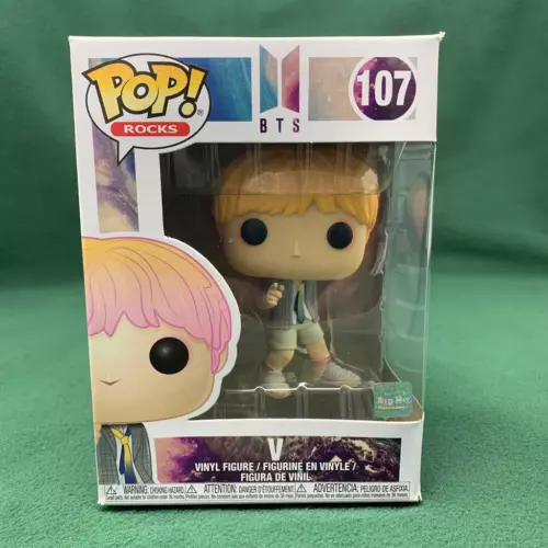 Funko Pop Rocks 107 K-Pop BTS Love Yourself: Answer Kim Taehyung V Vinyl Figure