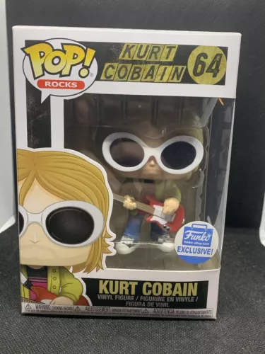 Funko Pop! Rocks: #64 Kurt Cobain Sunglasses Funko Shop Exclusive