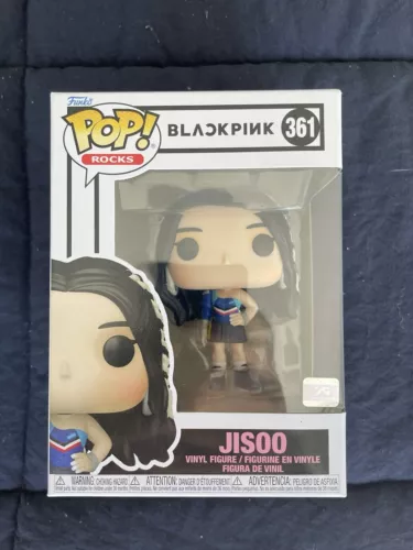 Funko Pop Rocks : Black Pink : JISOO #361 Vinyl Figure FREE SHIPPING