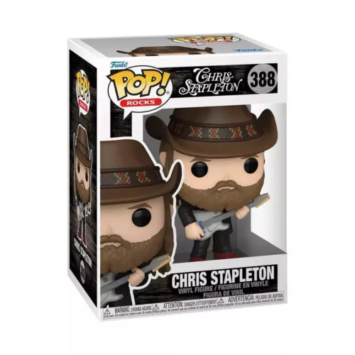Funko POP! Rocks: Chris Stapleton #388 (Vaulted!) - Protective Case Included