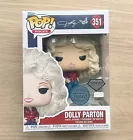 Funko Pop Rocks Dolly Parton Diamond Glitter #351 + Free Protector