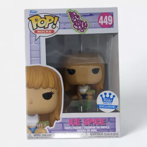 Funko Pop! Rocks Ice Spice #449 Vinyl Figure - Y2K Exclusive