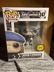 FUNKO POP ROCKS! JOHN LENNON #247 (Black & White) BEATLES LIMITED EDITION CHASE