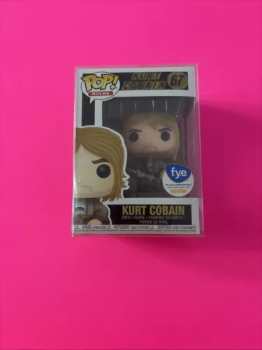 Funko POP! Rocks Kurt Cobain #67 Vinyl Figure With Protector