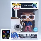 Funko Pop! Rocks Music Elton John Red White & Blue Glitter #63