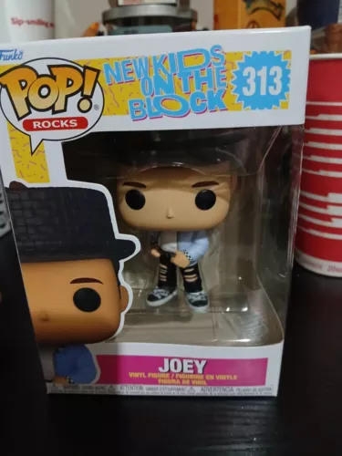 Funko POP! Rocks: New Kids On The Block - Joey #313 BRAND NEW..