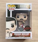 Funko Pop Rocks Queen Freddie Mercury Diamond Glitter #97 + Free Protector