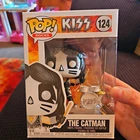 Funko Pop 'Rocks' THE CATMAN Vinyl Figure #124 New NRFB Peter Criss KISS Music