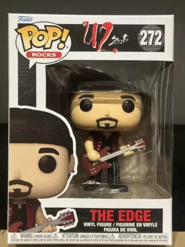 Funko Pop! Rocks: U2 - The Edge #272 With Protector