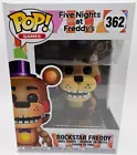 Funko Pop! ROCKSTAR FREDDY 362 Five Nights at Freddy's Figure FNAF Pizzeria
