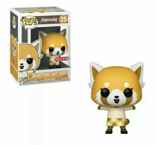Funko Pop! Sanrio: Aggretsuko - Aggretsuko (Date Night (#25) Target Exclusive