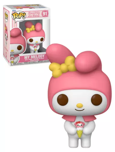 Funko POP! Sanrio Hello Kitty And Friends #91 My Melody (With Dessert) - New, Mi