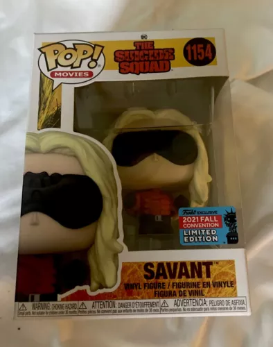 Funko Pop! SAVANT #1154 from Suicide Squad 2021 NYCC Exclusive NEW IN BOX