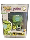 Funko Pop! Scooby-Doo Captain Cutler Glow Funko Shop Exclusive #632 W/Protector!