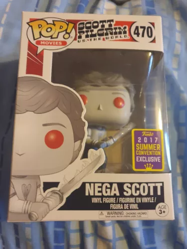 Funko Pop! Scott Pilgrim VS. The World Nega Scott #470 SDCC Convention Exclusive