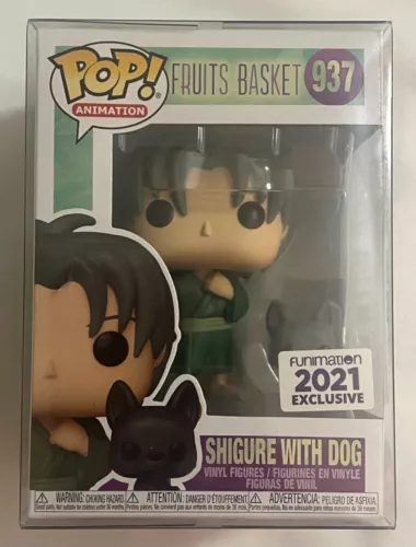Funko Pop! SHIGURE WITH DOG #937 2021 Funimation MINT WITH PROTECTOR