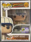 Funko Pop! Short Round #1412- Indiana Jones- 2023 San Diego Comic Con Exclusive