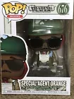 Funko pop special agent orange #676 rare and limited BNIB