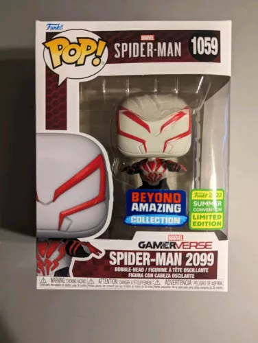 Funko POP! Spider-Man 2099 #1059 Summer Convention Exc W/Protector