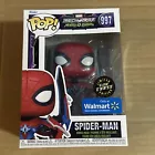 Funko Pop! Spider-Man #997 Marvel Mech Strike Chase GITD Walmart Ex W/ Protector