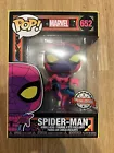 Funko Pop Spider-Man Black light #652 Special Edition Marvel Spiderman Neon