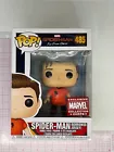 Funko Pop! Spider-Man (Borrowed Jersey) #485 Collector Corps Vinyl Figure B01