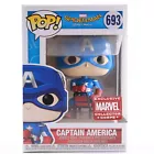 Funko Pop Spider Man Homecoming - Captain America - Collector Corps Excl - #693