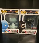 Funko Pop!  Spider-Man (Stealth Suit, Goggles Up) #476 and Hydro-man