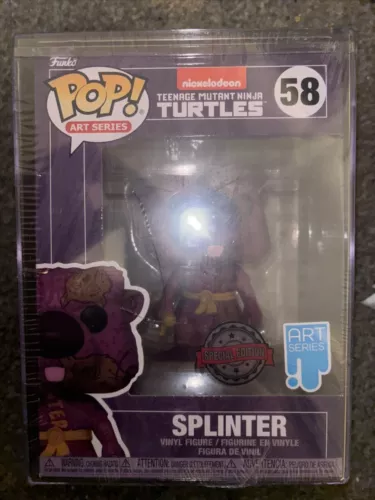 Funko POP! Splinter Teenage Mutant Ninja Turtles Art Series #58 Vinyl Figure