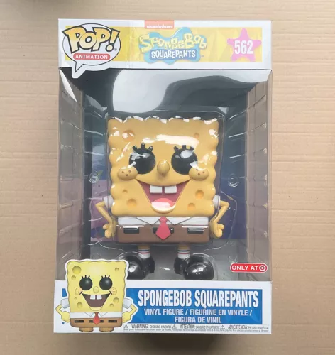 Funko Pop Spongebob Squarepants 10" #562 + Free Protector