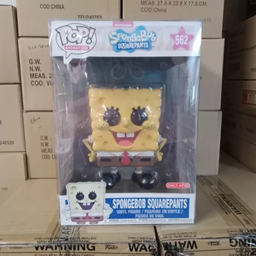Funko Pop! SpongeBob SquarePants 562 Target Exclusive Jumbo Nickelodeon Vinyl
