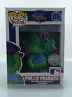 Funko POP! Sports MLB Mascots Phillie Phanatic Blue #5 Vinyl Figure DAMAGED