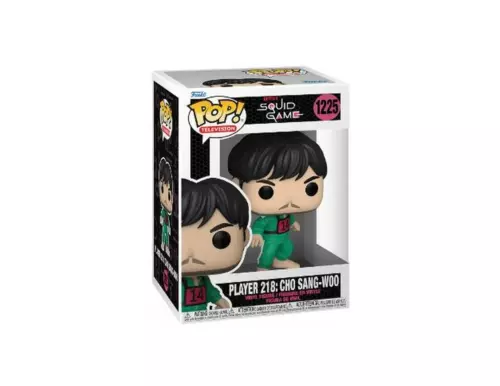 Funko Pop! Squid Games - Player 218 - Cho Sang-Woo #1225 w Soft Protector (B5)