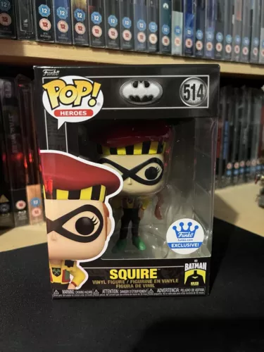 Funko Pop! Squire 514 Shop Exclusive DC Comics Batman Knight