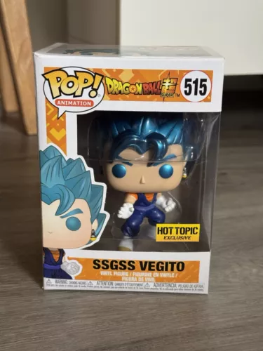 Funko Pop! SSGSS Vegito (Metallic) Hot Topic Exclusive #515 - Dragon Ball Super