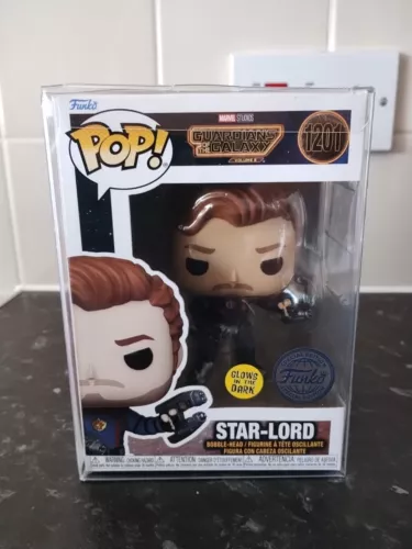 Funko Pop! Star-Lord #1201 Guardians of Galaxy Glow In The Dark Special Edition