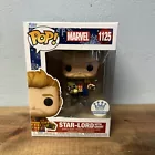 Funko Pop Star-Lord With Groot 1125 Marvel Funko Shop Exclusive Holiday Figure
