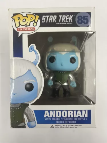 Funko Pop Star Trek Andorian 85 (damage box)