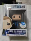 Funko Pop! Star Trek Beyond Captain Kirk (Survival Suit) 354 Protector NIB FYE