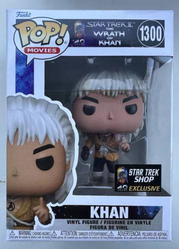 Funko POP Star Trek II The Wrath of Khan 1300 Star Trek Shop Excl with Protector