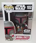 Funko Pop! Star Wars #102 Boba Fett Smuggler's Bounty Exclusive - Free Protector