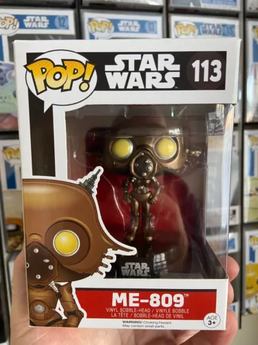 Funko POP! Star Wars #113 ME-809 Episode VII: The Force Awakens Droid VGC