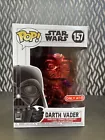 Funko Pop Star Wars #157 Darth Vader Chrome Red Target Exclusive FREE SHIP A13T