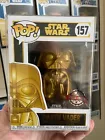 Funko Pop! Star Wars #157 Darth Vader Metallic Gold Special Edition +Protector