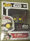 Funko Pop Star Wars #181 Unfinished C-3PO Smuggler’s Bounty W/ Plastic Protector