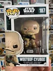 Funko Pop! Star Wars #187 Weeteef Cyubee Rogue One Vinyl Bobble-Head VGC