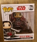 Funko Pop! Star Wars #215 Kylo Ren With Tie Fighter Vinyl Bobble Head Figure