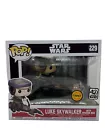 Funko Pop! Star Wars #229 Luke Skywalker with Speeder Bike CHASE Vaulted
